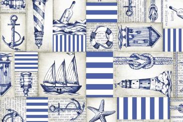 Dekostoff - Sailman - 280 cm 