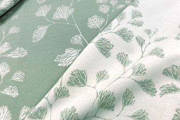 Dekostoff Jacquard beidseitig - Galicia - Grün 