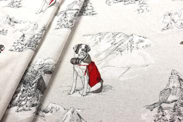 Dekostoff - Hüttenzauber 