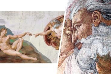 Gobelin-Panel - Adam - 280 x 140 cm 