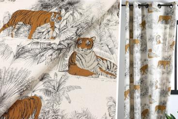 Dekostoff Premium - Tiger Kingdom 