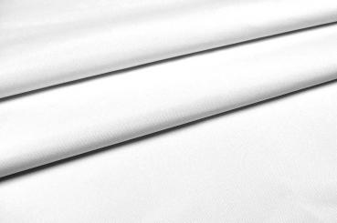 Polyesterstoff - Nr. 48 - Weiß - 1,0 Meter 