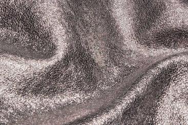 Ziegenleder Premium - Glamour - Silber 