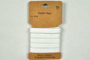 Elastik-Band 15 mm - 3 m - Weiß 
