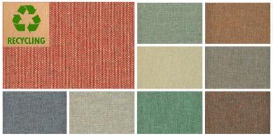 Recycling-Sonnensegel-Stoff - Melange - 300 cm 