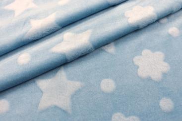 Kuschel-Fleece - Sternenhimmel 