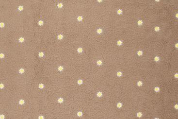 Sherpa-Fleece bestickt - Daisy 