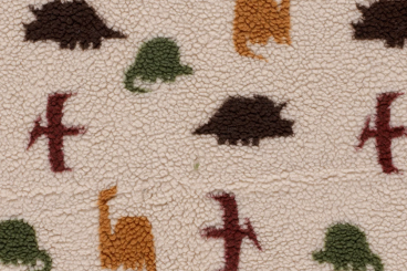 Sherpa Fleece - Tiny Dinos 