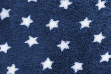 Sherpa Fleece - Midnight Stars 