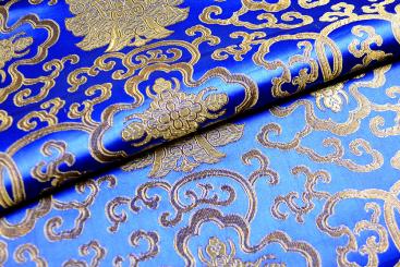 China-Seidenimitat - Ornament - Royal 