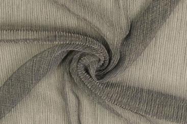 Glitzer-Chiffon - Silber 