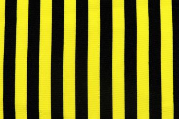 Universalstoff - Streifen - Gelb/Schwarz 