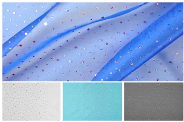 Organza Pailletten-Holo 