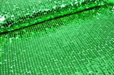 Pailletten-Stoff XL - Grün 