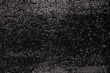 Stretch-Paillettenstoff - Schwarz 