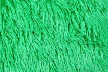 Zottelfell - Superweich - Uni Grün