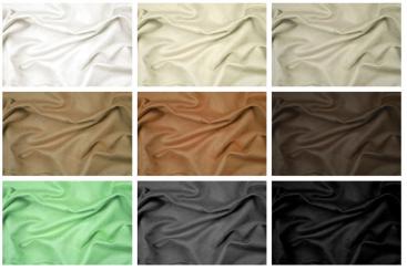 Handschuh-Veloursleder-Imitat - uni 