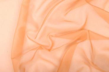 Voile Standard - 150 cm breit - Apricot - 2,0 Meter 