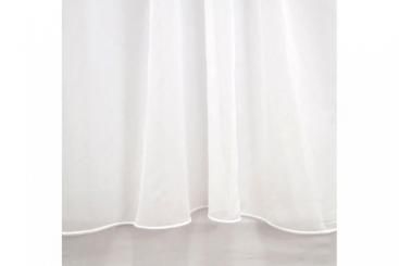 Voile 180 cm breit - Weiß 