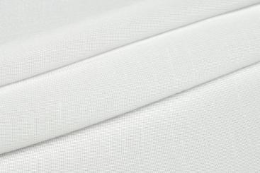 Gardinenstoff Sommertraum - Bleiband - 300 cm Weiß