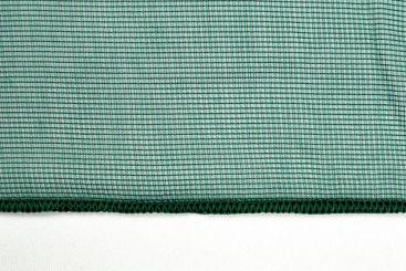 Gardinenstoff Modern Living - TwoTone - schwer entflammbar - Bleiband - 300 cm - Grün - 1,0 Meter 