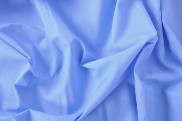 Edelbaumwolle mercerisiert Hellblau