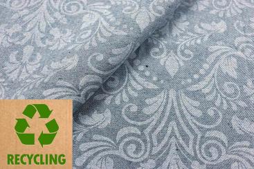 Dekostoff aus Jeansresten - Barock - 280 cm 