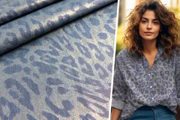 Jeansstoff - Glamour Leo 