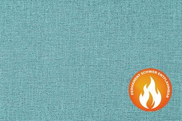 Bezugs-Kunstleder Melange - permanent schwer entflammbar 