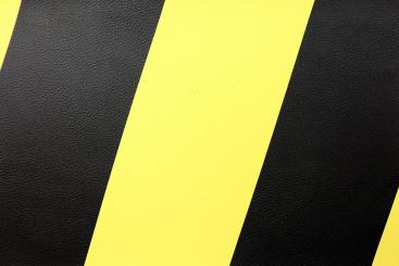 Kunstleder Premium - Safety Stripes 