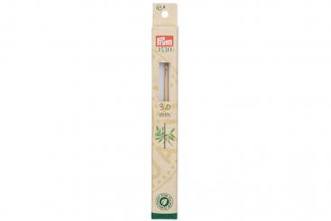 Woll-Häkelnadel Prym - 15 cm - 3 mm - Bambus 