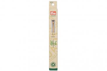 Woll-Häkelnadeln Prym 15 cm - 4,5 mm Bambus 