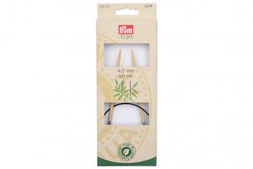 Rundstricknadeln Prym 60 cm - 4,0 mm Bambus 