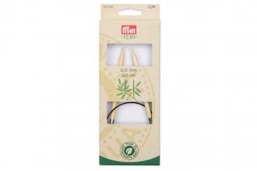 Rundstricknadeln Prym 60 cm - 6,0 mm Bambus 