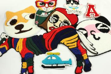 Applikationen zum Aufnähen - Set - 10 Stück 