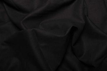 Leinen gewaschen Schwarz