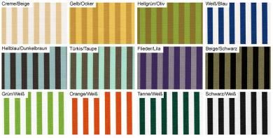 Markisen- und Outdoor-Stoff Spain Sun - Streifen 