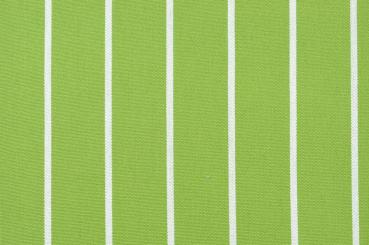 Markisenstoff 160 cm - Spain Sun - Streifen - Hellgrün - 1,0 Meter 