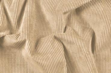 Möbel-Cordstoff deluxe - New Living - Beigegrau 