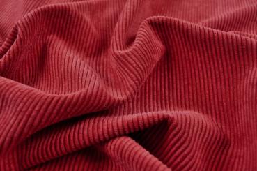 Möbel-Cordstoff deluxe - British Feeling - Dunkelrot 
