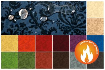 Möbelsamt Damask Rose B1 - Wetcare® 