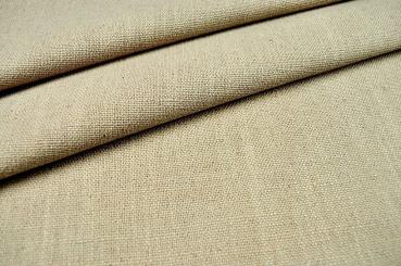 Gardinenstoff schwer - Leinenanteil - Natur 