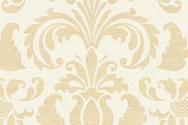 Chenille-Wende-Jacquard - Barock - Champagner - 2,0 Meter 