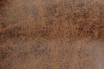 Möbelstoff - Vintage-Lederoptik Braun