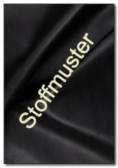 Stoffmuster: Kunstleder - Standard - Schwarz 