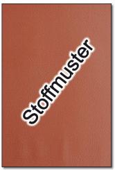 Stoffmuster: Kunstleder - Saniproofed für Arztpraxen u. Co - Mittelbraun 