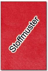 Stoffmuster: Möbelstoff deluxe - Happiness - Uni Rot 