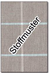 Stoffmuster: Outdoor-Stoff Spain Sun - Karo - Beige/Hellgrau 