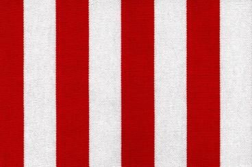 Outdoor-Stoff Palma - Streifenvariationen  - 45 cm breit Rot/Weiß