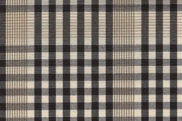 Outdoor-Stoff - Teflon - Glencheck Braun/Beige